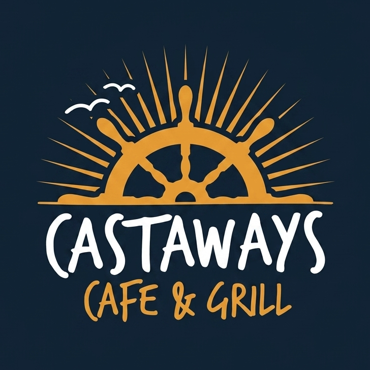 Castaways Cafe and Grill logo