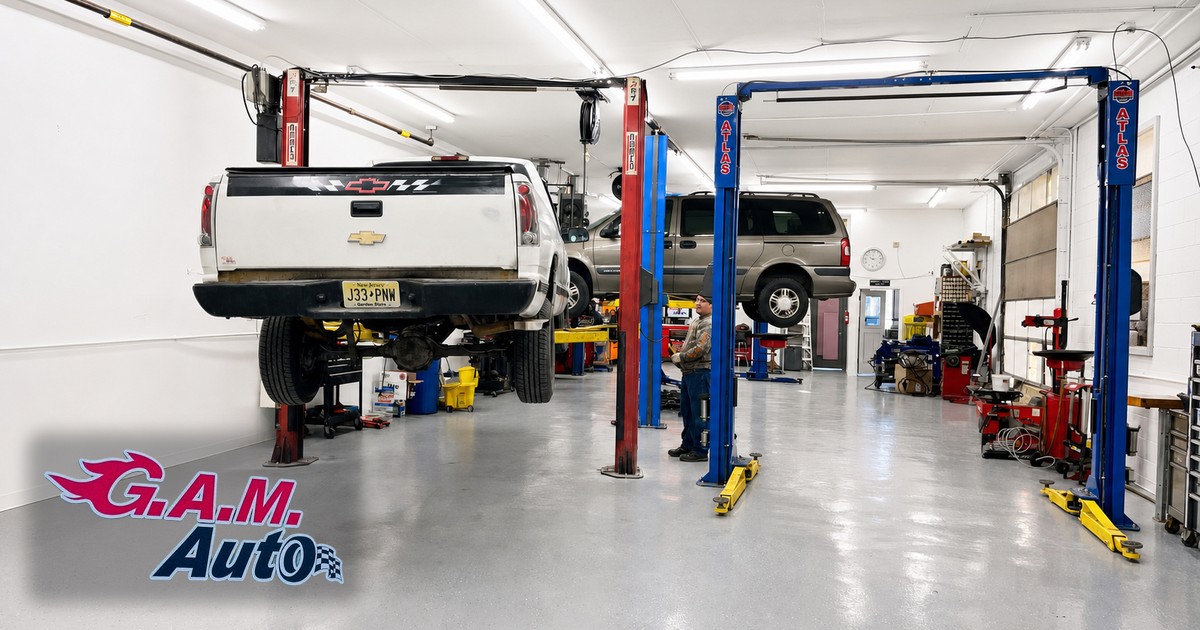 G.A.M. Auto Service website preview
