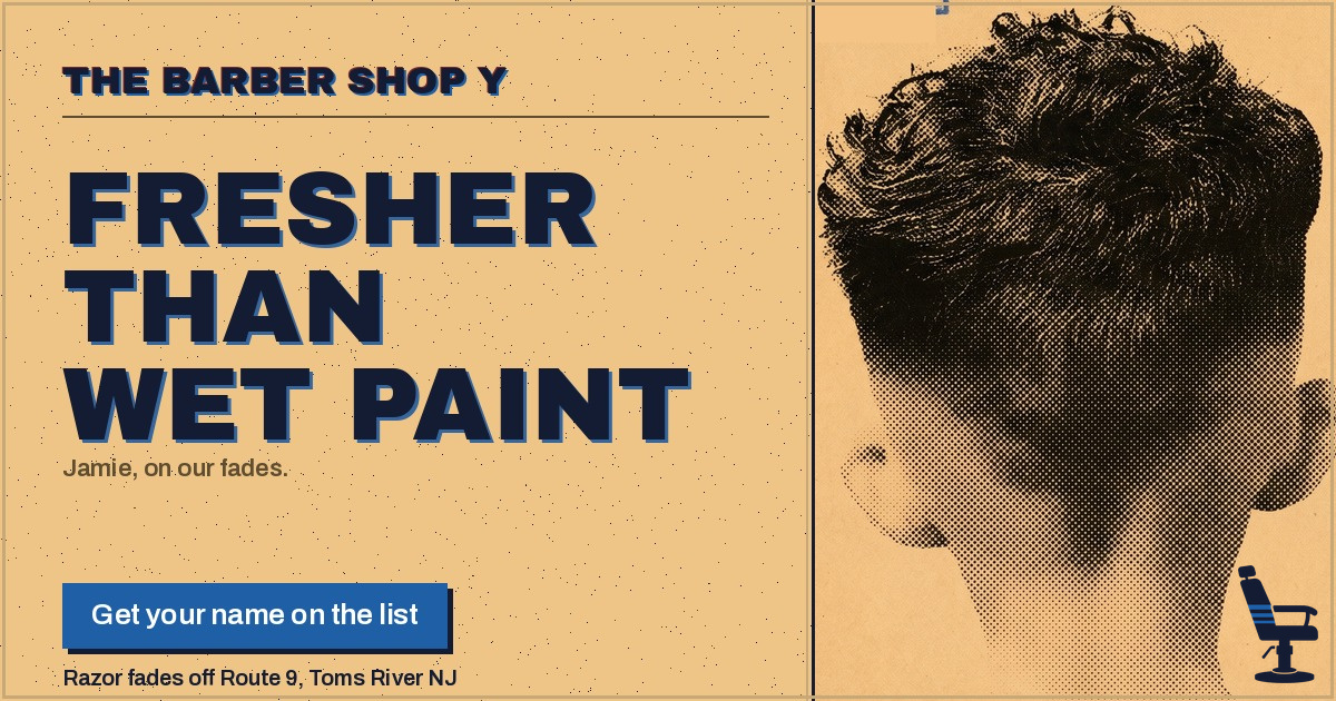 The Barber Shop y website preview