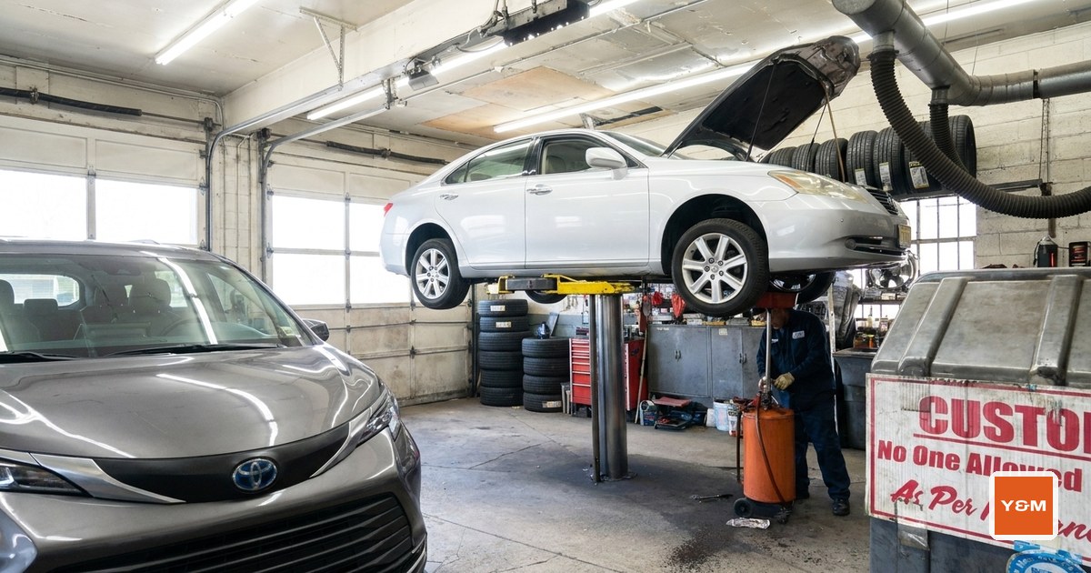Y & M Auto Repair & Maintenance website preview